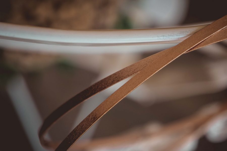 Στέφανα γάμου ροζ χρυσο | στέφανα γάμου επίχρυσα από Velissaria.gr