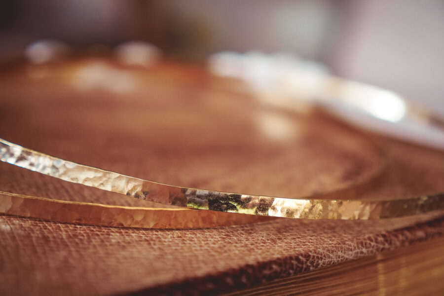 Στέφανα γάμου επίχρυσα σφυρίλατα | στέφανα γάμου επίχρυσα από Velissaria.gr