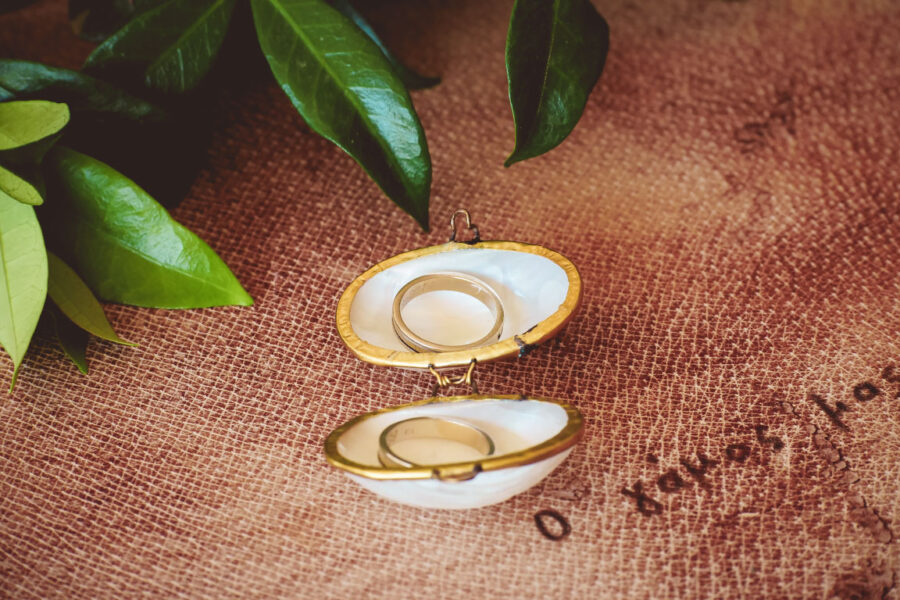 Μικρό κοχυλάκι για τις βέρες | για τις βέρες από Velissaria.gr