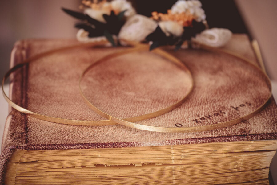 Στέφανα γάμου επίχρυσα boho | στέφανα γάμου επίχρυσα από Velissaria.gr