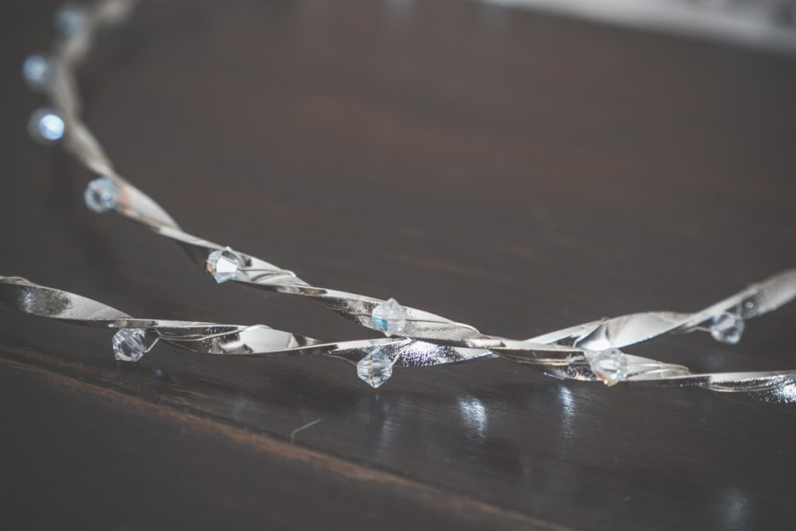 Στέφανα γάμου με κρύσταλλα swarovski | στέφανα γάμου επάργυρα από Velissaria.gr