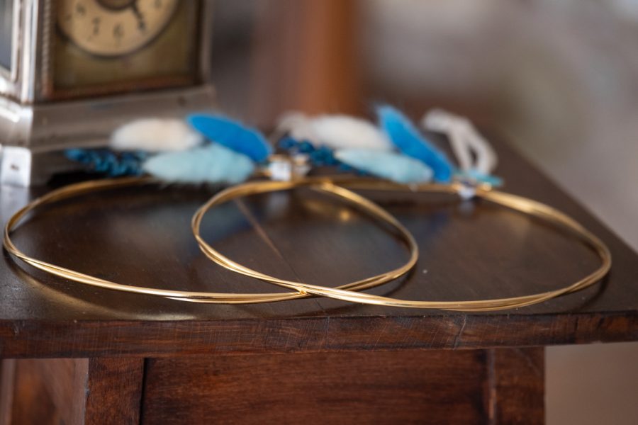 Στέφανα γάμου επίχρυσα boho | στέφανα γάμου επίχρυσα από Velissaria.gr