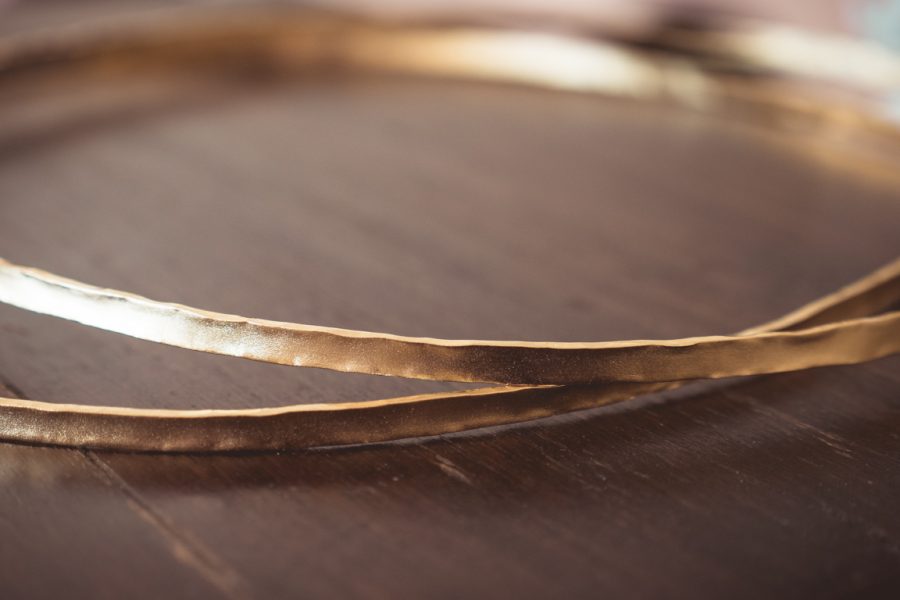 Επίχρυσα στέφανα ματ | στέφανα γάμου επίχρυσα από Velissaria.gr