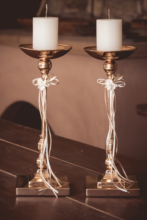 | κηροπήγια λαμπάδες από Velissaria.gr