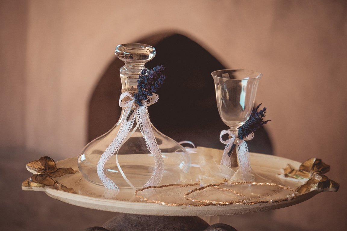 | σετ γαμου δίσκος-καράφα-ποτήρι από Velissaria.gr