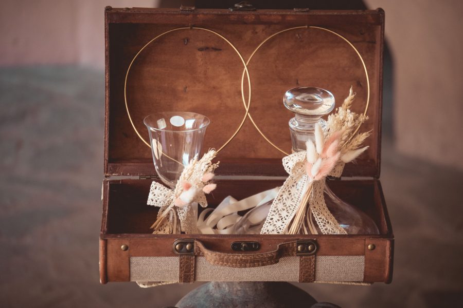 | σετ γαμου δίσκος-καράφα-ποτήρι από Velissaria.gr